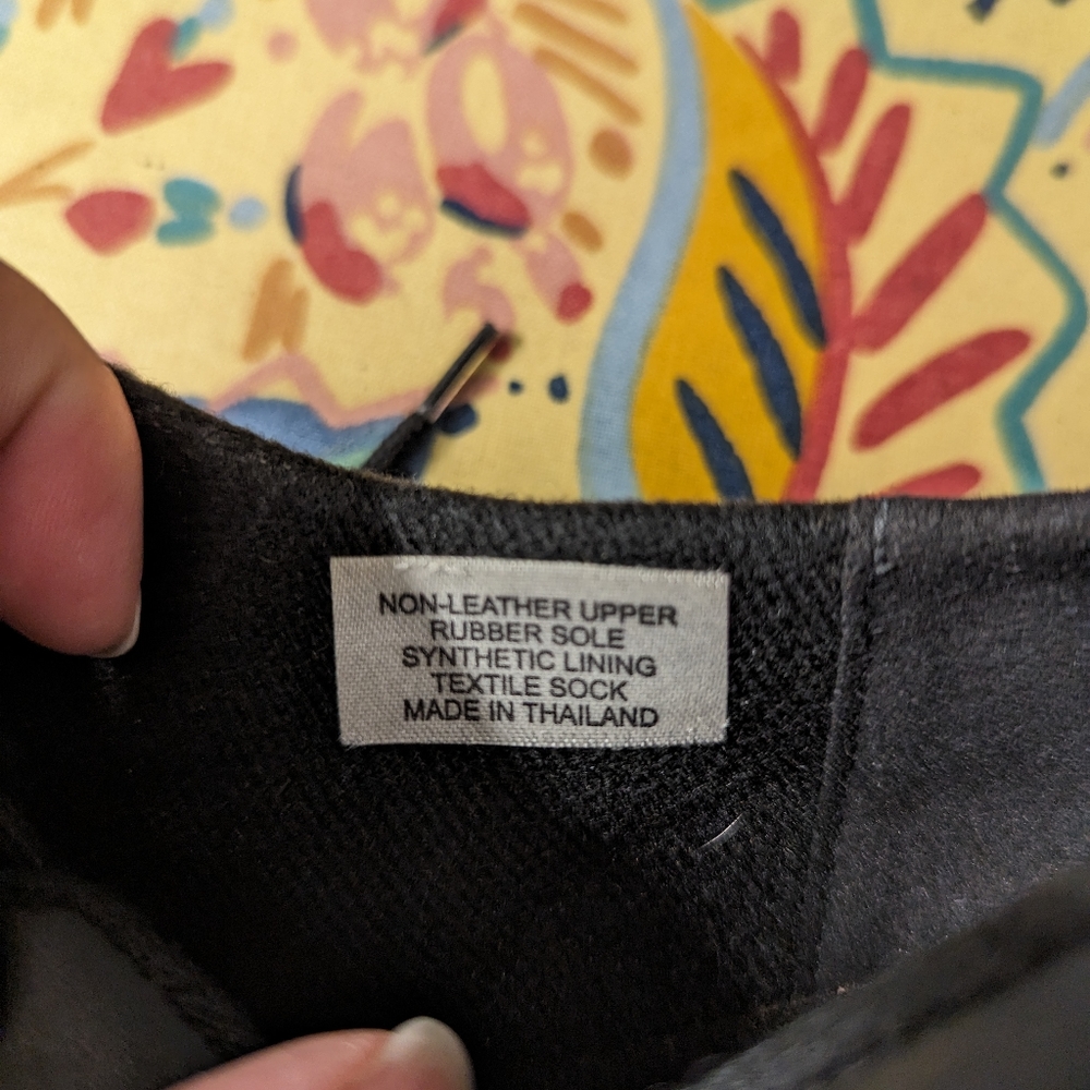 Black ballroom or swing dance shoes